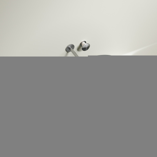 Раковина из сантехнического фарфора Ceramica Nova ELEMENT CN6049MH 60х40 накладная цвет черный без отверстий под смеситель - фото 3